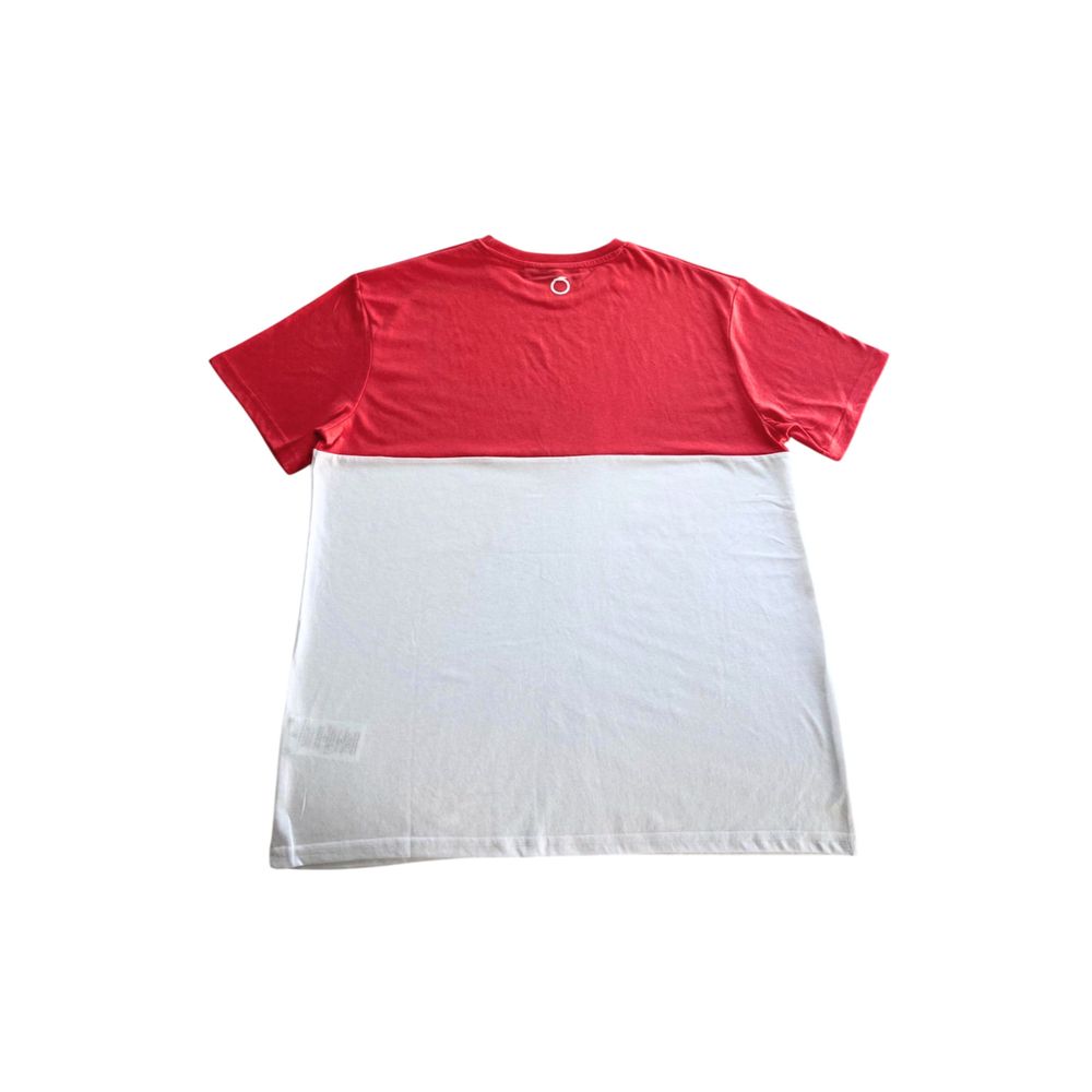 Trussardi Beachwear White Cotton Men T-Shirt